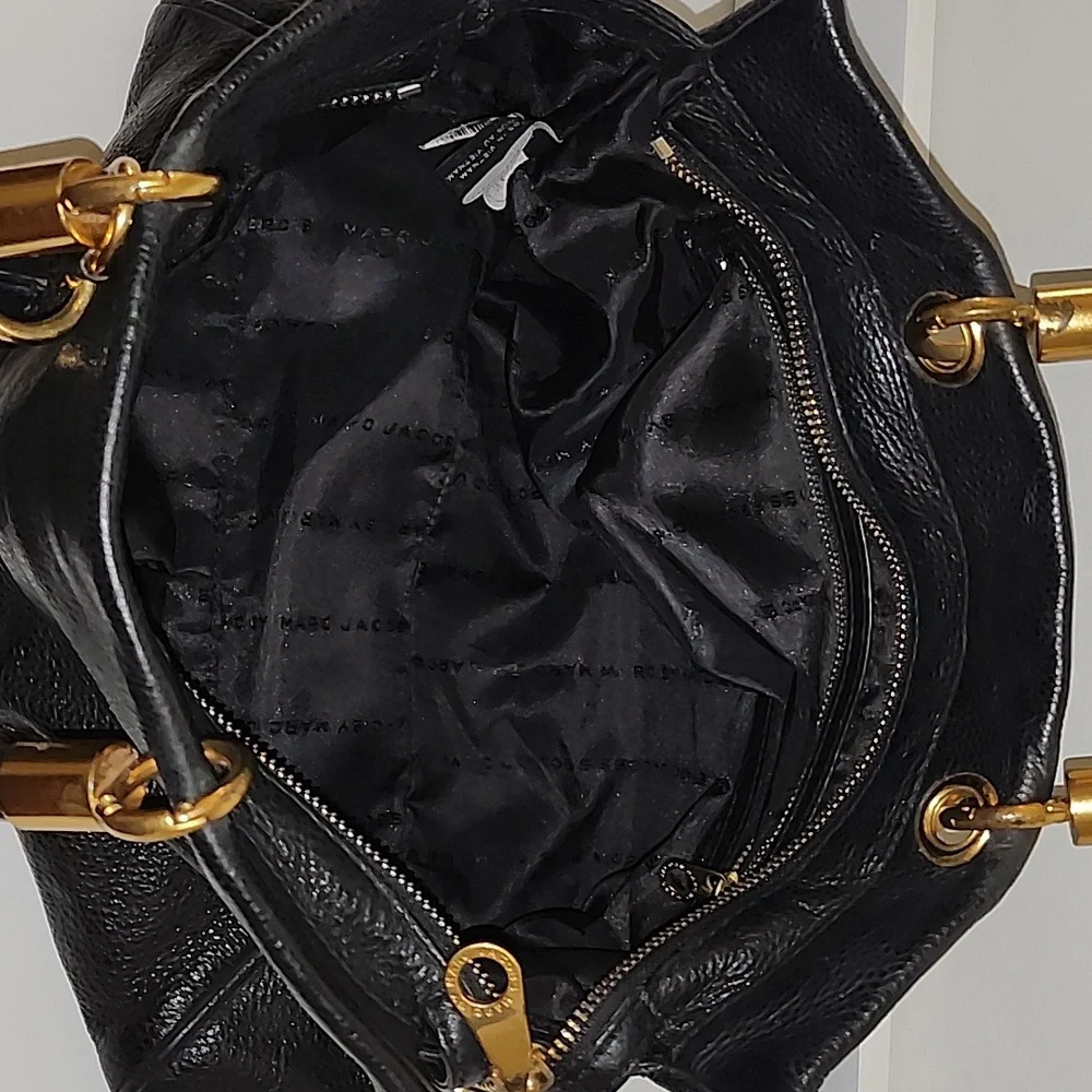 Marc Jacobs Y2K Bag Too Hot to Handle Leather Satchel Black  Bag